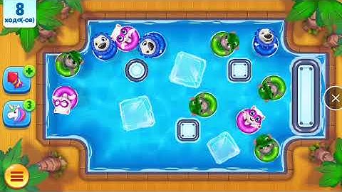 Talking Tom Pool level 71 walkthrough