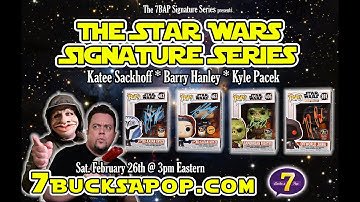 This is the Way! The Star Wars Signature Series by 7BAP! Autographed Funko Pops from Mandalorian