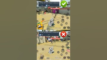 Hitting Crosshair Settings in CODM BR 💯🔥Codmobile🤕CODM Pro Setting #shorts #codmbr #codm #ff #cod