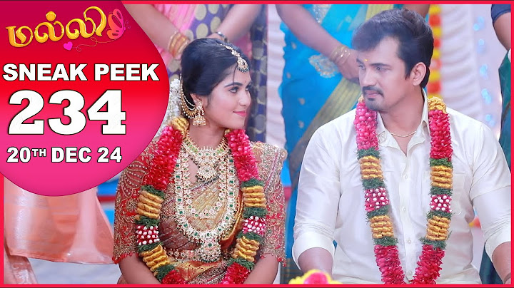 Malli Serial | EP 234 Sneak Peek | 20th Dec 2024 | Nikitha | Vijay | Saregama TV Shows Tamil