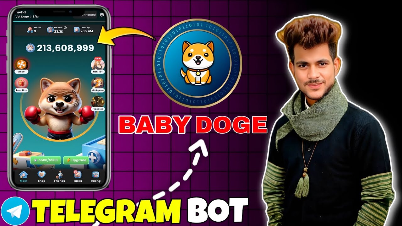 BABY DOGE PAWS | OG PASS BABY DOGE NEW TELEGRAM MINING BOT ⛏️ 2025 | BABY DOGE PAWS WITHDRAWAL Date
