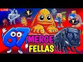 🔴 LIVE Merge Fellas: New Update ✨ #MergeFellas #MergeGame #PuzzleLive #GamingStream #LiveGameplay