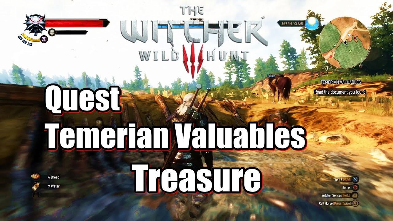 The Witcher 3: Wild Hunt - Tamerian Lily Key, Insignia, Orders, Tamerian  Valuables Quest Unlocked 