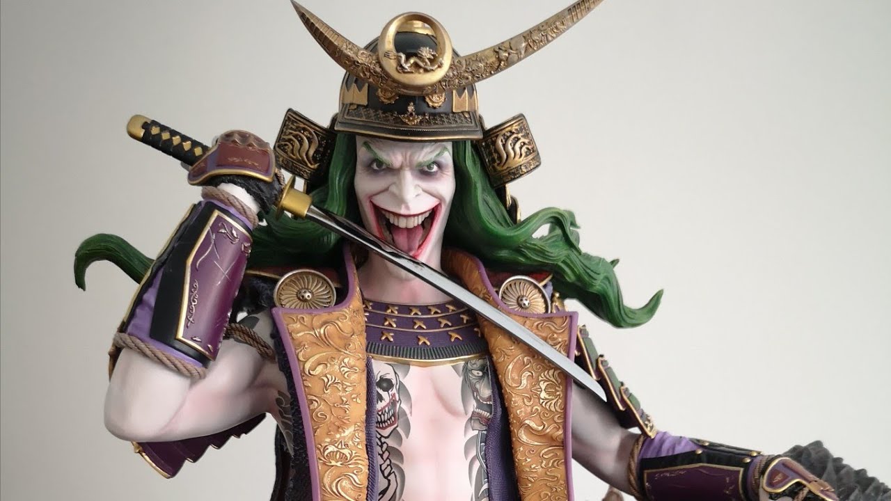 Detailed review of this Epic amazing Joker Orochi Statue from the Batman Samurai line by XM Studios