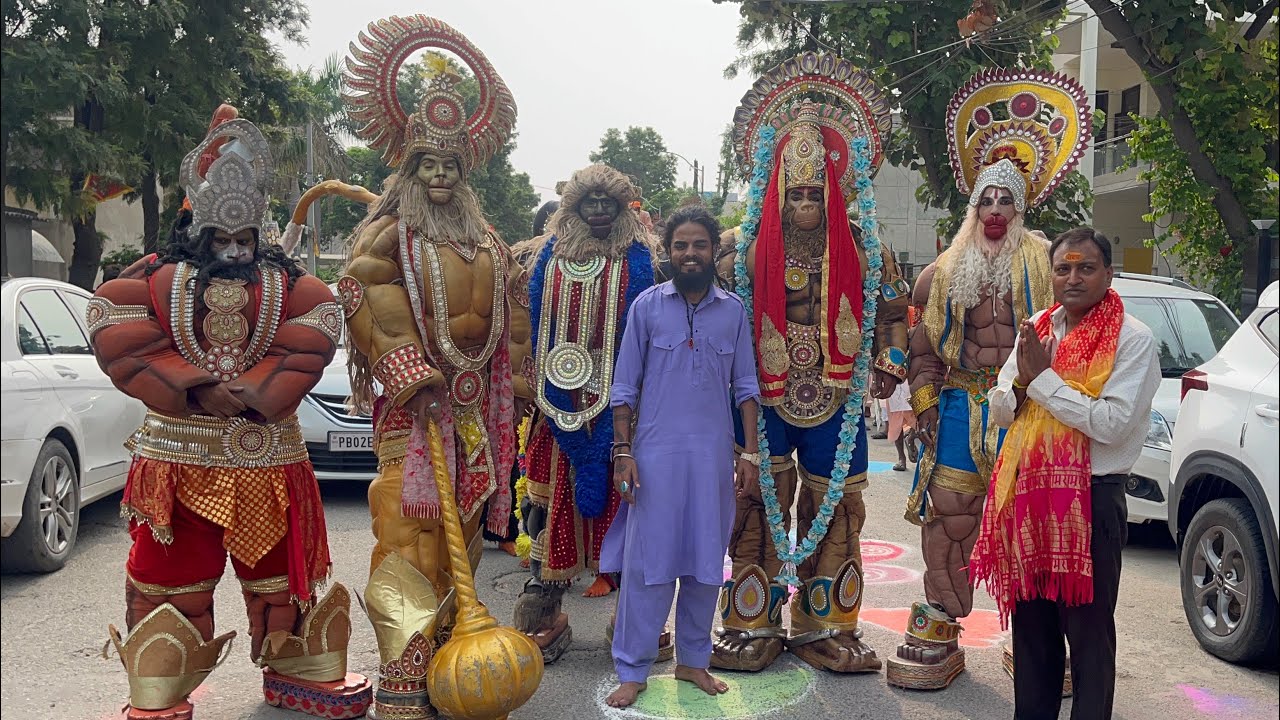 5 bahubali hanuman ji shoba yatra