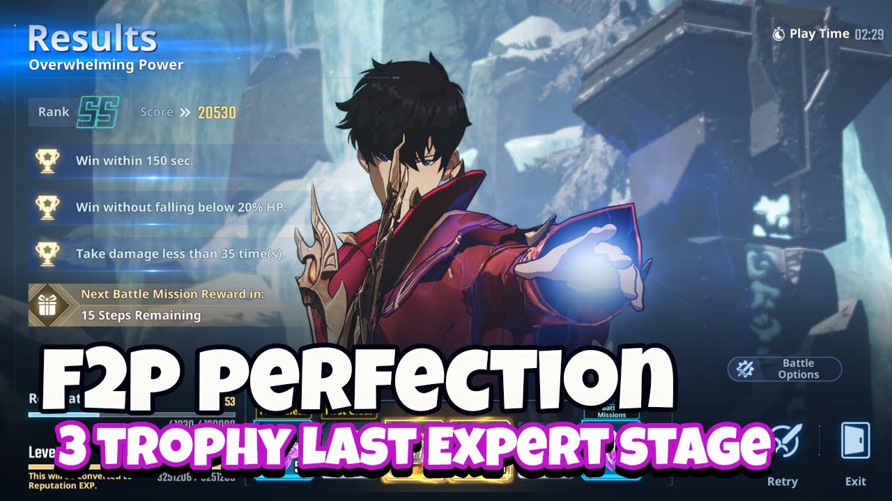3 TROPHY BARUKA EXPERT AS F2P! FULL GUIDE! [Solo Leveling: Arise]
