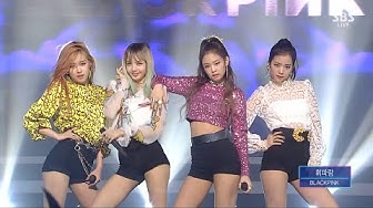 BLACKPINK​ - '휘파람(WHISTLE)' 0821 SBS Inkigayo