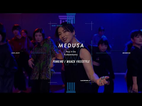MEDUSA - PUNKING / WAACK FREESTYLE " Pass It On / Funkommunity "【DANCEWORKS】