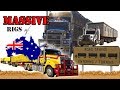 DIESEL DUST & DIRTY WATER! Massive Road Trains Extreme Australian truck oversize COMPILATION