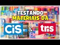 Testando materiais que recebi da cis e tris muitas novidades e fofuras 