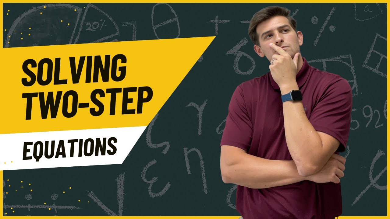 Solving Two Step Equations - YouTube