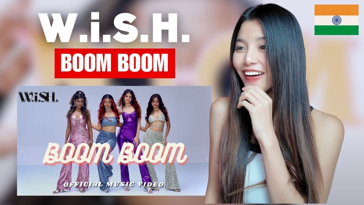 🇮🇳 REACTION! to W.i.S.H. - Boom Boom | Official Music Video