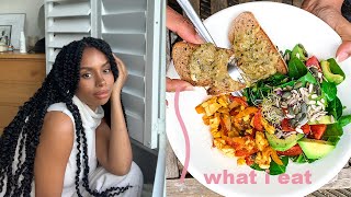 casual what I eat in a day  | vegan at home