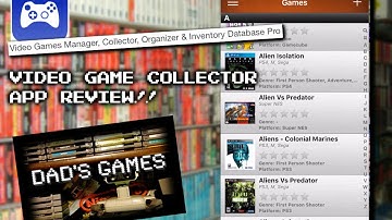 Video Game Collector App Review!!