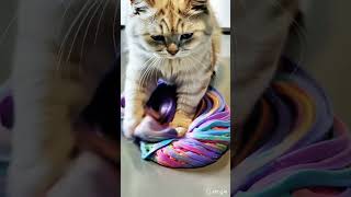 Cats Love Playing With Slime For Hours On End