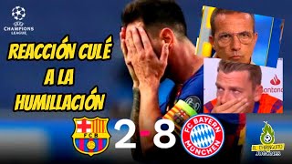 Video reaccion de los cules del chiringuito a la derrota humillante
barcelona ante el bayern munich en cuartos final champions league.
#j...