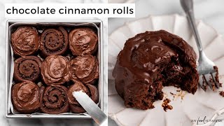 Chocolate Cinnamon Rolls Recipe