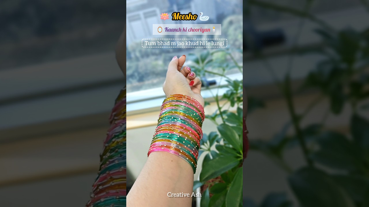 Meesho bangles 🥹💗