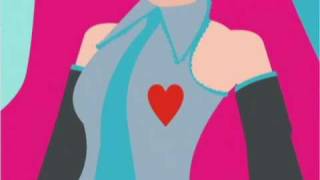 Miku Hatsune singign Blondie's Heart of Glass.wmv
