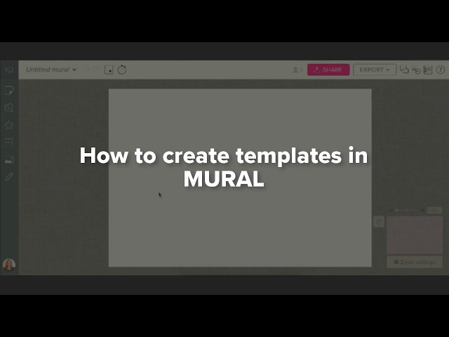 How to create templates in Mural