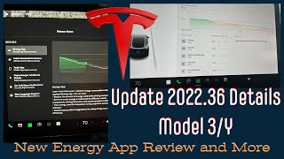 Tesla 2022.36 Update Review - Model 3/Y