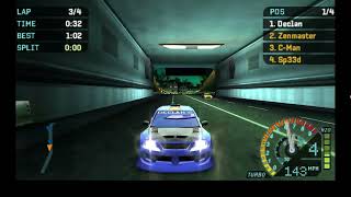 NFS Underground Rivals | Mitsubishi Lancer Car Spec Race gameplay screenshot 5