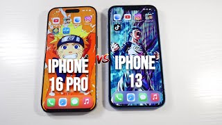 iPhone 16 Pro VS iPhone 13 Comparison! (Camera Test, PUBG & Display & Speed) Is It Worth The Money?