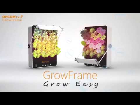 GrowFrame – The Versatile, Stylish Soil-Free Indoor Gardening System