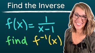 How to find an Inverse Function | & Inverse of Square Root Function