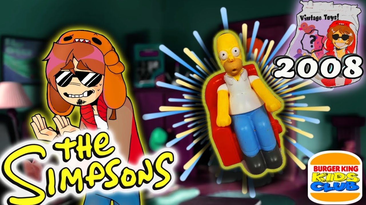 The Simpsons Homer Simpson Limited Edition Couch Toys - Burger