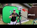 Shooting GREEN SCREEN on an iPhone - Beginner to Pro