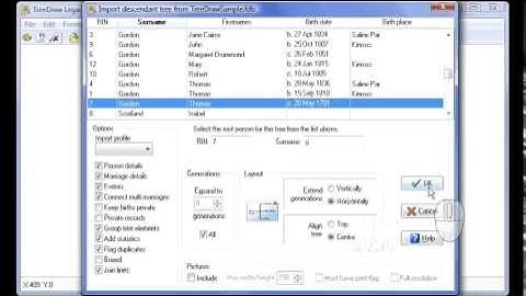 TreeDraw Legacy Edition tutorial - Importing a tree