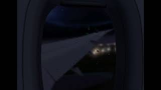 British airways BA48 landing in LHR