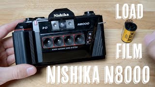 How to Load Film - Nishika N8000 35mm 3D Film Camera