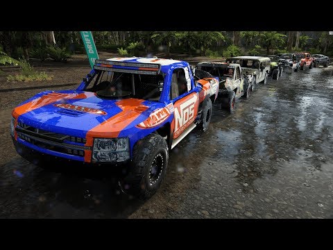 TRILHA NO MEIO DA MATA, DESCEMOS UM RIO DE CARRO! Forza Horizon 3