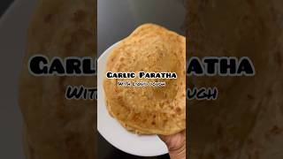 Wheat Flour Garlic Paratha with Liquid Dough trending ytshorts viral viralvideo khanarozana