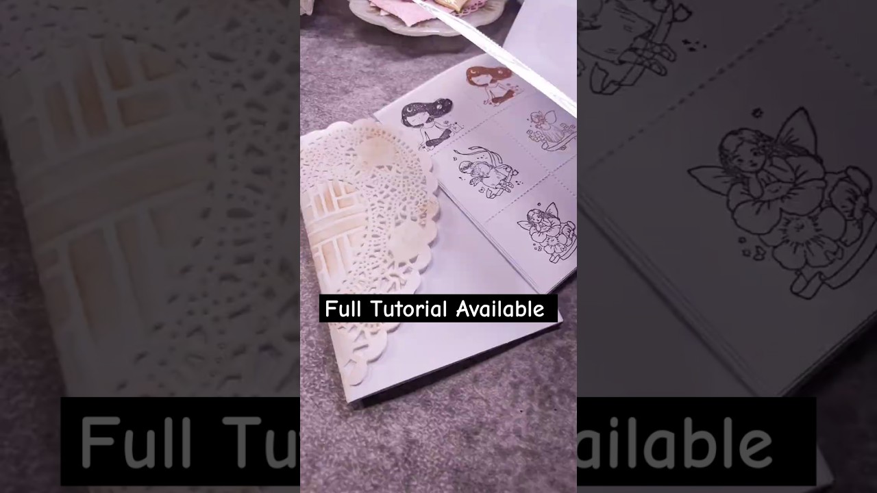 Your Travel Journaling Companion 💕 Easy step by step DIY stamp booklet 