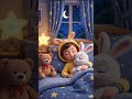 Sleepy Bunny Bedtime Song 🐰🌙 #shorts