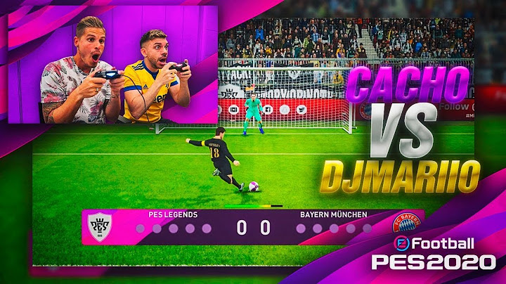 CACHO VS DJMARIIO EN PES 2020!!!