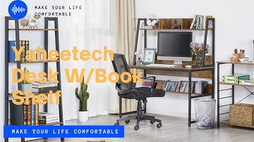 Yaheetech 47 Inches W Desk w/ Hutch #writingdesk