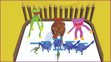 Merge Master - Dinosaur Fusion: Funny Game All Levels (iOS,Android) Part 1 - Dilophosaurus