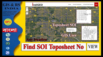 How to Find the Survey of India Toposheet Number for Any Location