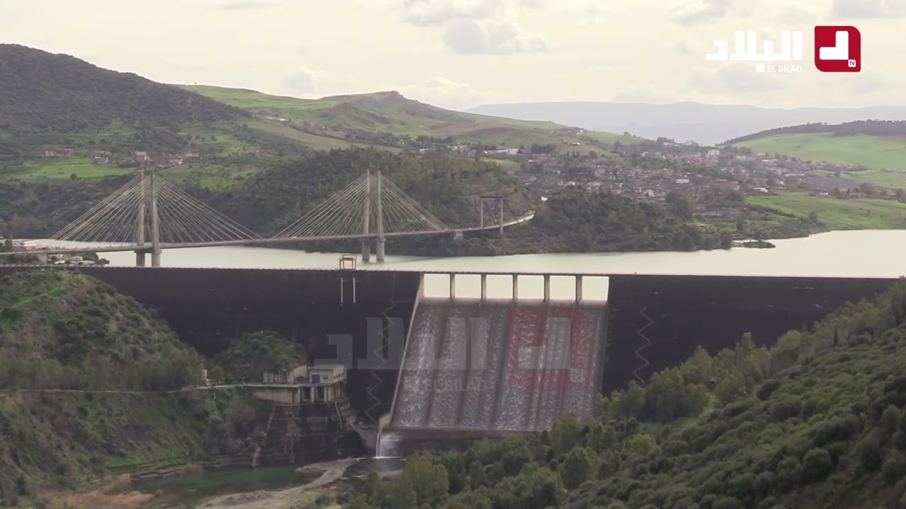 مشاهد من سد بني هارون بعد امتلاؤه بنسبة 99% .. #شاهدوا