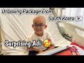 Unboxing Package from South Korea 🇰🇷 | Surprise for Adi