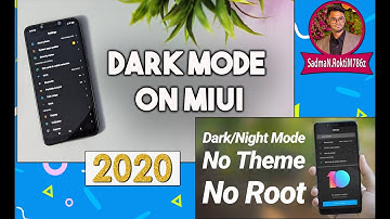 Enable Dark Mode on any Xiaomi MIUI Phone || Official Dark Mode || MIUI 11.0.9.0 Global | RoktiM786z