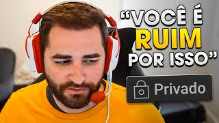 Tive acesso a AULAS PRIVADAS do FalleN (ele manda a real) 