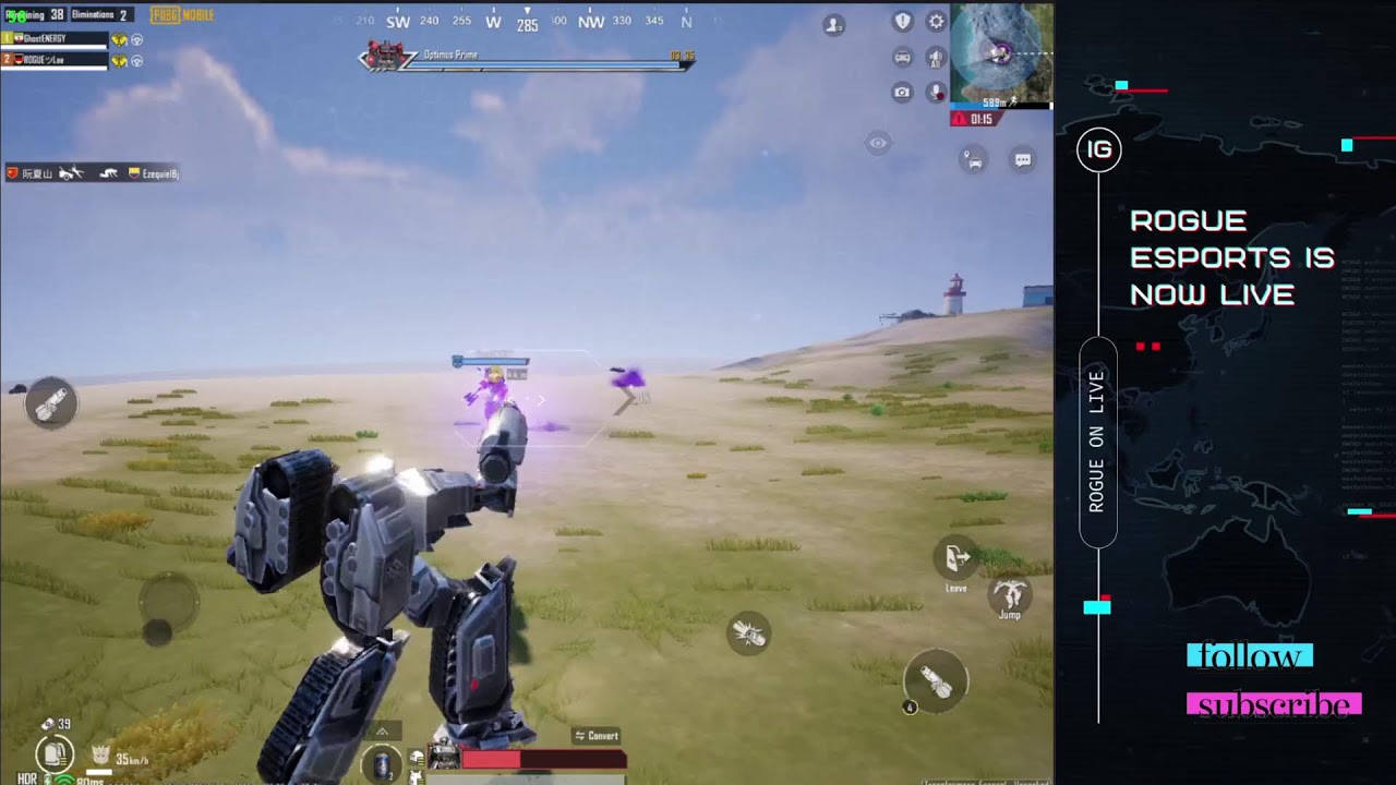 PUBG New Update || ROGUE eSports