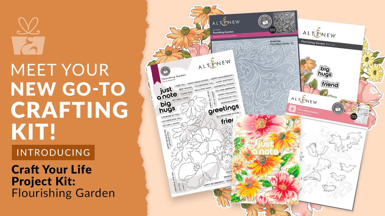 Craft Your Life Project Kit: Flourishing Garden
