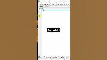 Quick Factorial Using Recursion in C++ #c++ #coding #factorial #recursion #shorts