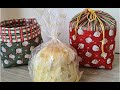 MESA POSTA NATAL - AULA 4 - PORTA PANETTONE / CESTINHO DE PÃO